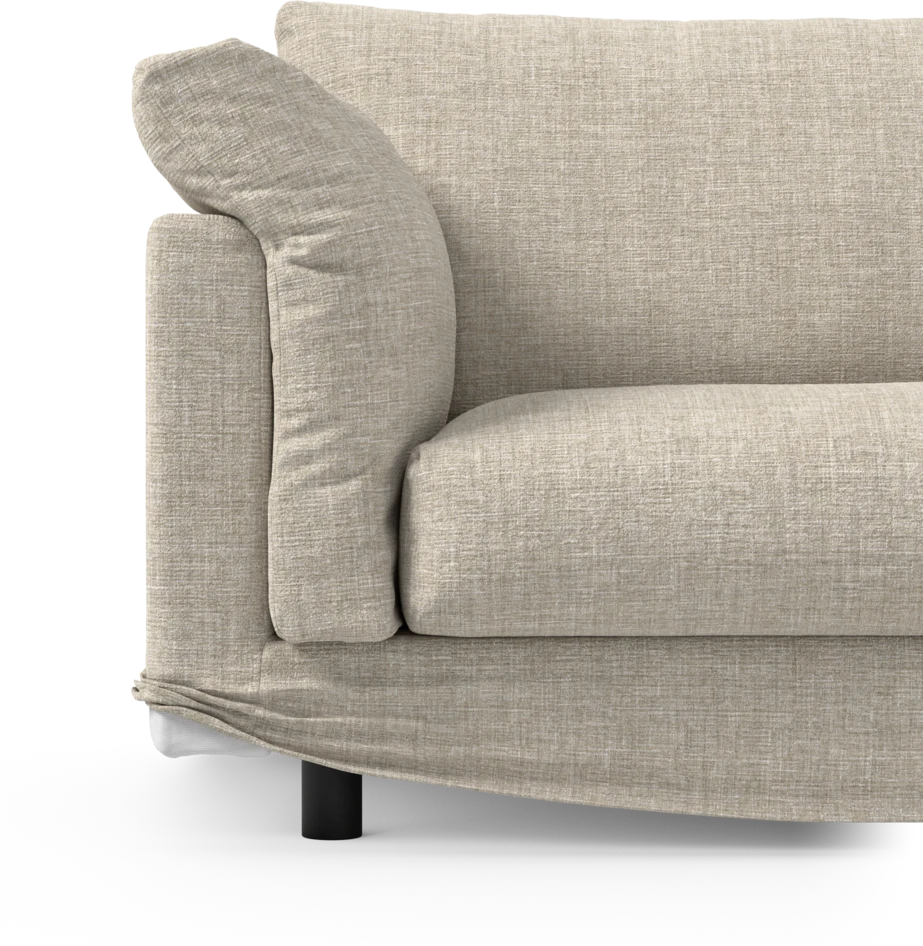 Cherrie Klädsel - Klädsel till 4-sits soffa, hel dyna - Beige