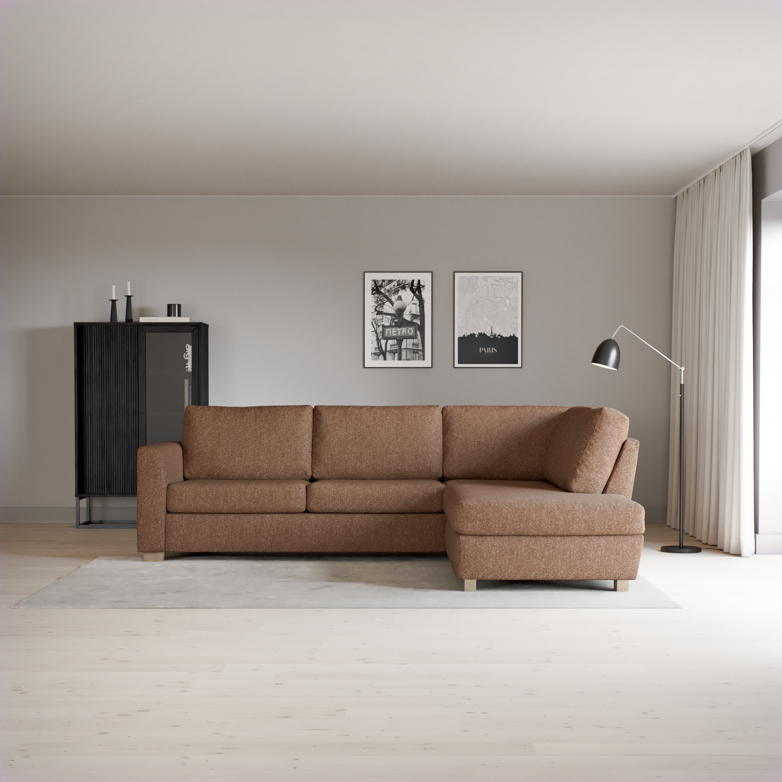 Friday - 2,5-sits soffa med divan höger - inspiration