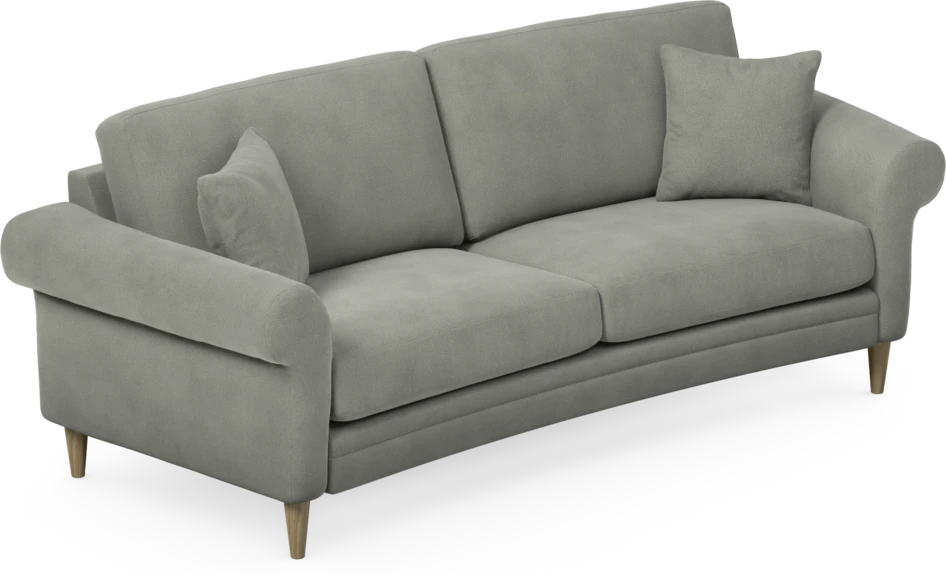 Eden - 2,5-sits soffa svängd - Grå