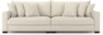 Rossi - 4-sits soffa - Vit