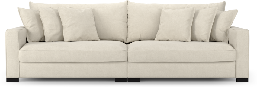 Rossi - 4-sits soffa - Vit