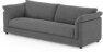 Cherrie - 4-sits soffa, hel dyna och kappa - Grå