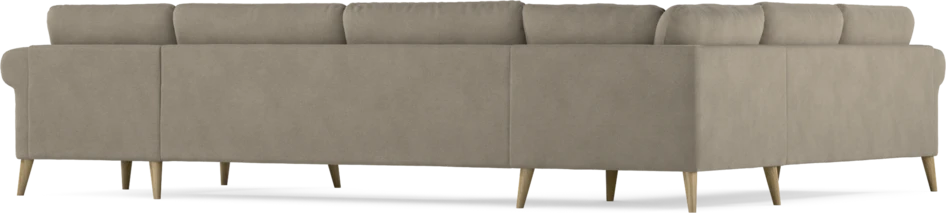 Bridge - Hörnsoffa, 2+3-sits med schäslong höger - Beige