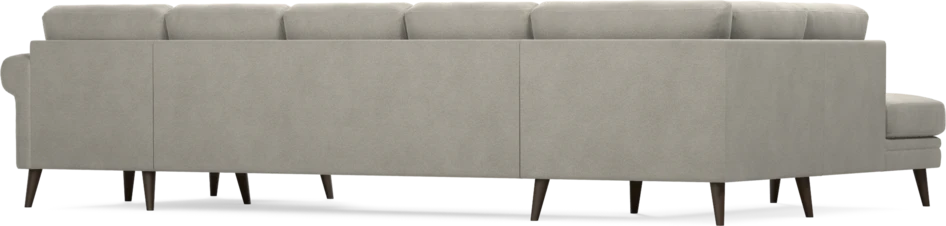 Eden - 3-sits soffa med divan vänster och schäslong höger - Grå