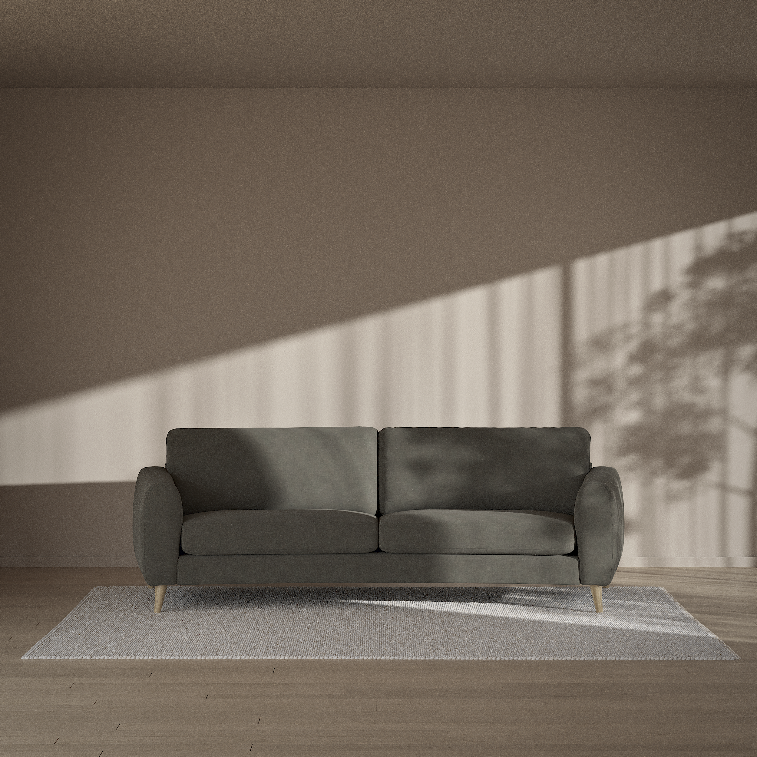 Bridge - 3-sits soffa svängd - inspiration