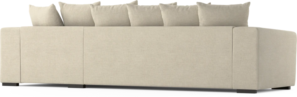 Town - 3-sits soffa med schäslong höger - Beige