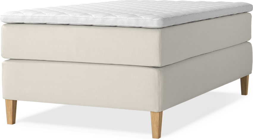 Delux Exclusive - Kontinentalsäng, enkelsäng 120 cm med bäddmadrass