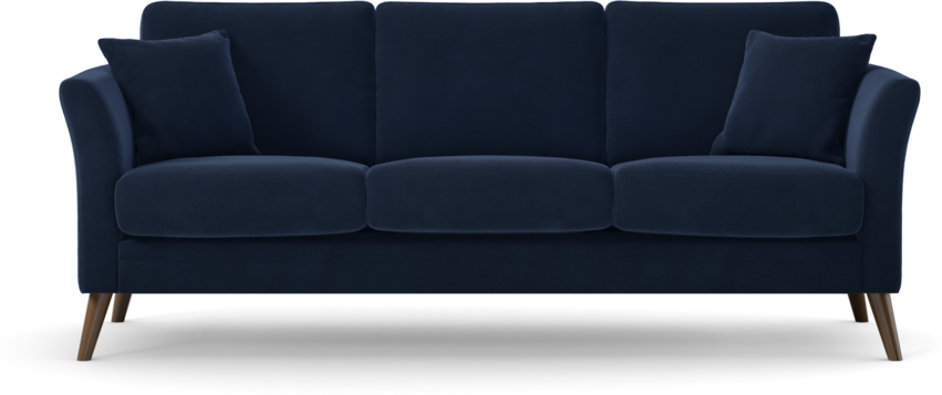 Eden - 3-sits soffa - Blå