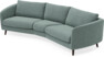 Madison - 3-sits soffa svängd, 90 cm - Turkos