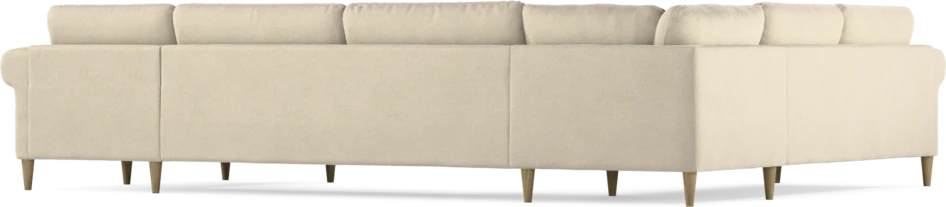 Bridge - Hörnsoffa, 2+3-sits med schäslong höger - Beige