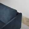 Madison Lux - 2-sits soffa med schäslong vänster - Blå