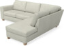 Friday - 2,5-sits soffa med divan höger - Beige