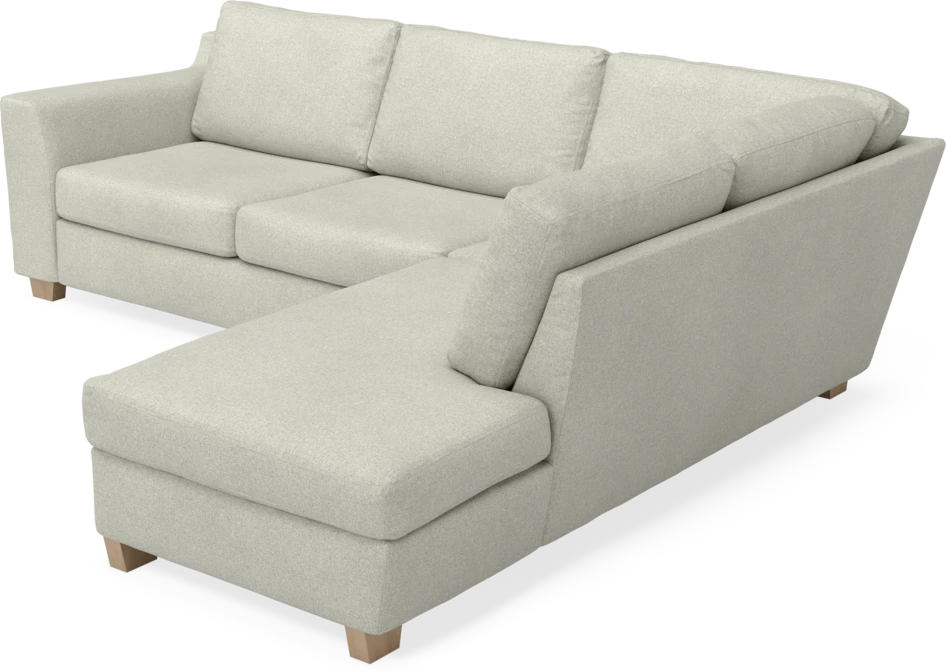 Friday - 2,5-sits soffa med divan höger - Beige