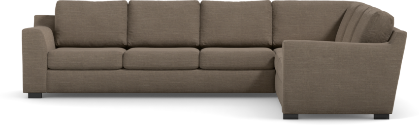 Friday - Hörnsoffa, 3+2-sits - Brun