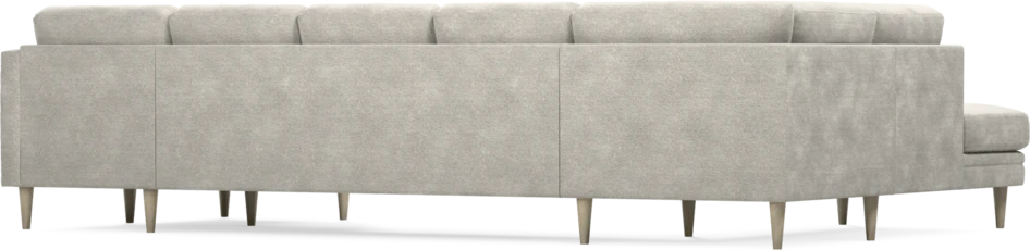 Eden - 3-sits soffa med divan vänster och schäslong höger - Grå