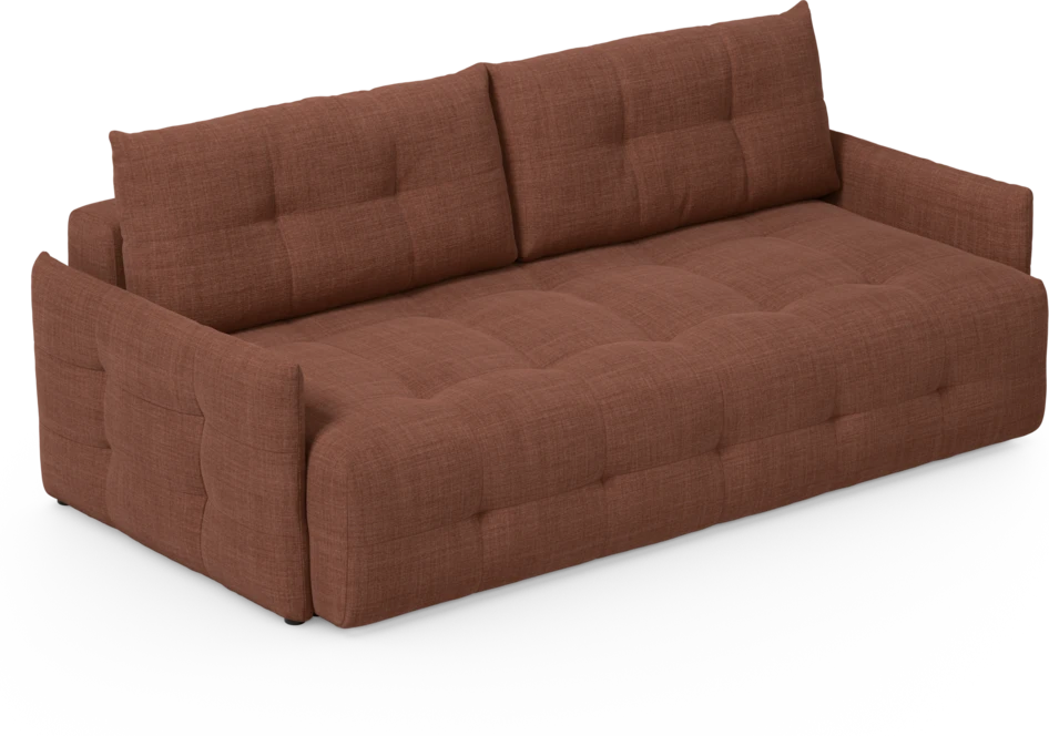 Bella - Bäddsoffa 3-sits - Orange
