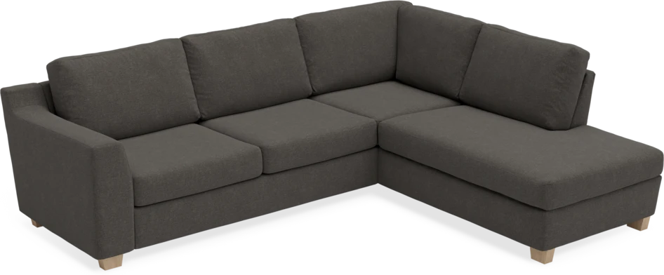 Friday - 2,5-sits soffa med divan höger - Grå
