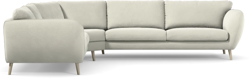 Madison Lux - Hörnsoffa 2+3-sits, hörn 2 - Vit