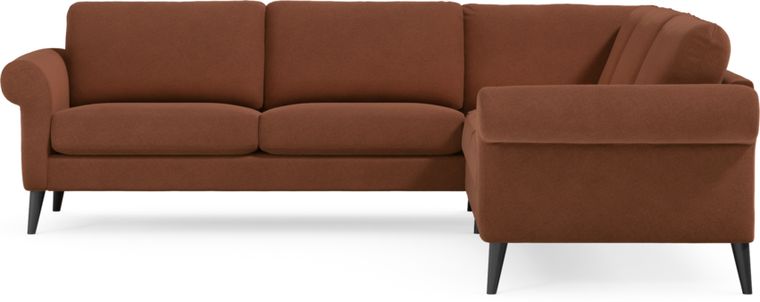 Bridge - Hörnsoffa, 2+2-sits - Orange