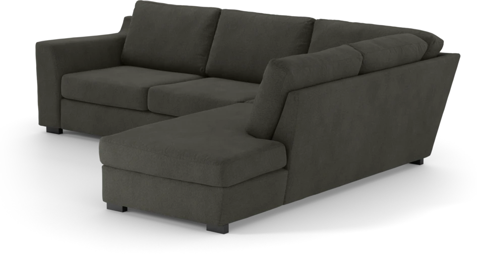 Friday - 2,5-sits soffa med divan höger - Grå