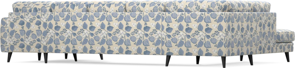 Eden - 3-sits soffa med divan vänster och schäslong höger - Flerfärgad
