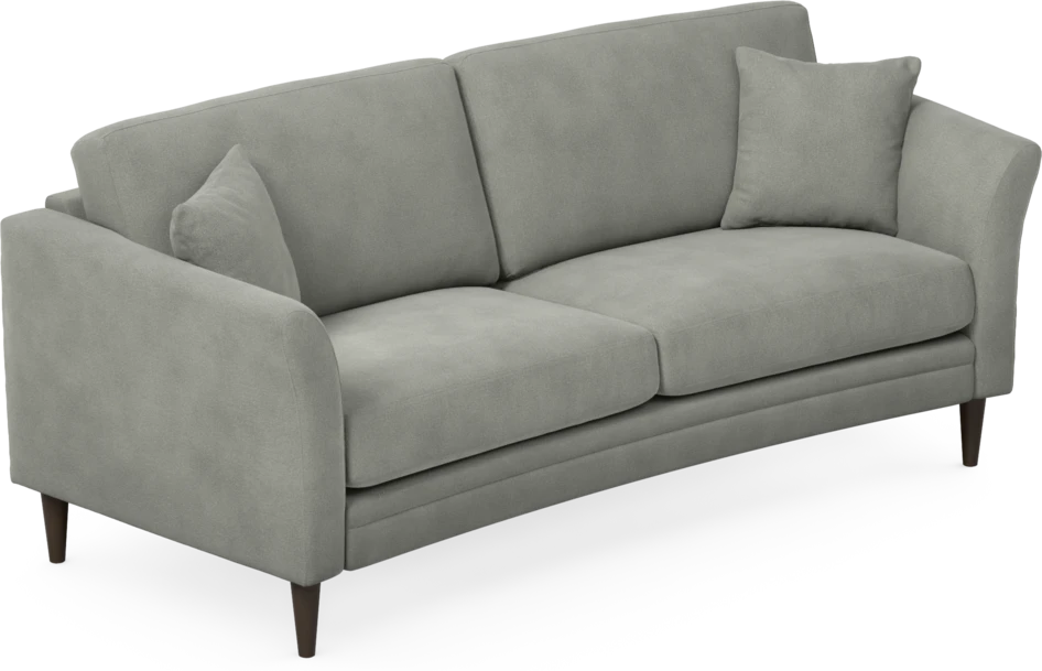 Eden - 2,5-sits soffa svängd - Grå