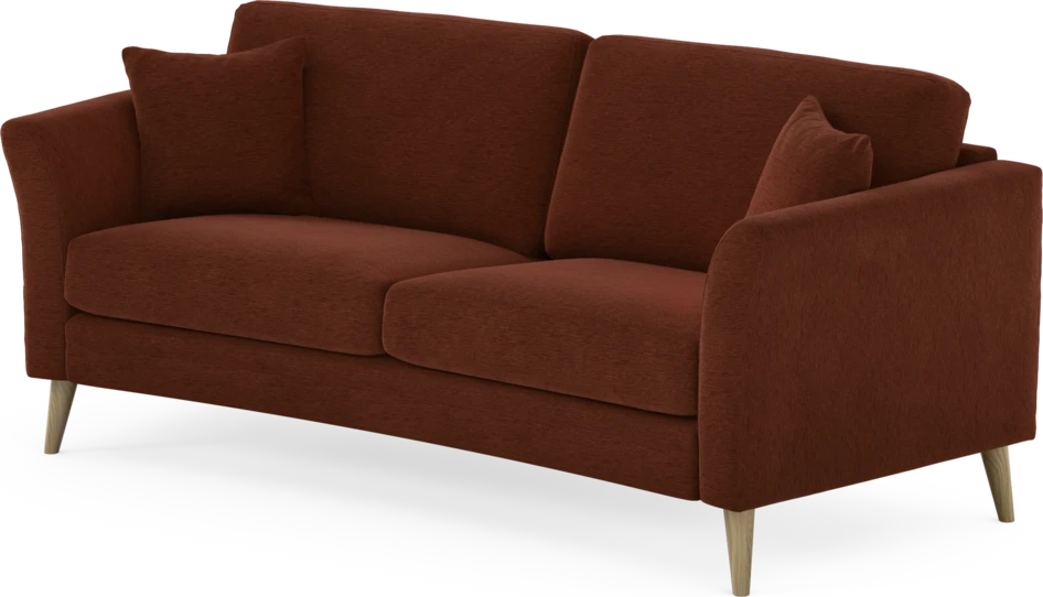 Eden - 2,5-sits soffa svängd - Orange