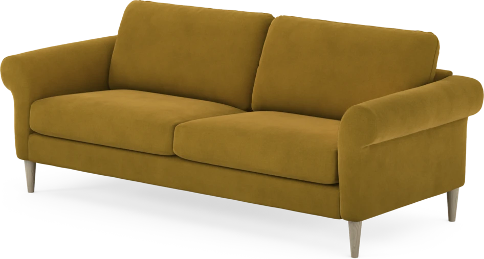Bridge - 3-sits soffa - Gul
