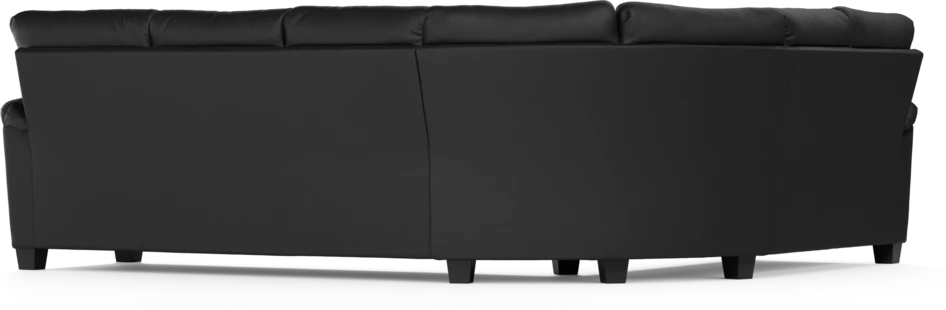 Tage - Hörnsoffa, 2+3-sits - Svart