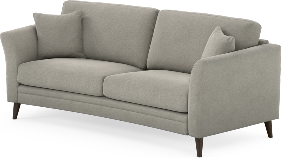 Eden - 2,5-sits soffa svängd - Grå