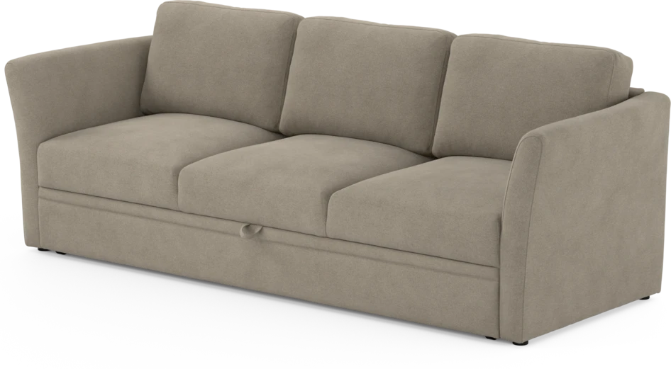 Öland - Bäddsoffa 3-sits, längsbäddad - Beige