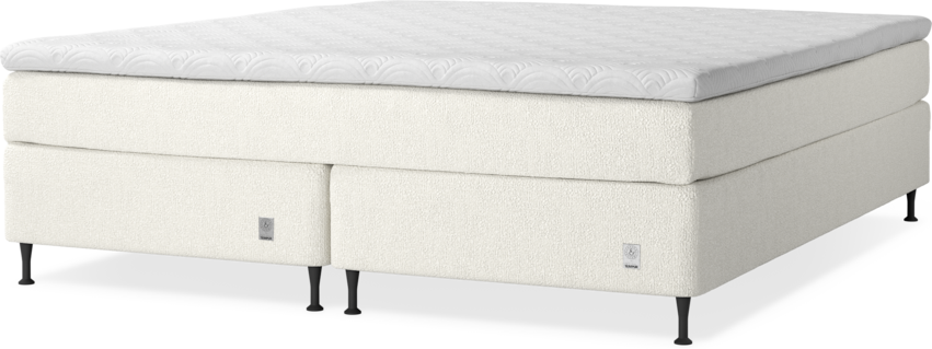 Cape Selene - Kontinentalsäng, dubbelsäng med bäddmadrass och sängben