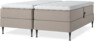 Delux Dream - Ställbar säng, dubbelsäng med bäddmadrass - Beige