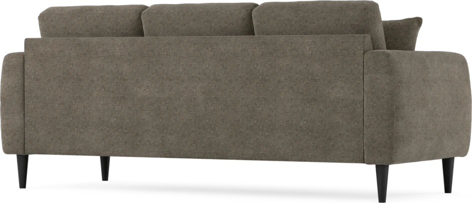 Eden - 3-sits soffa - Brun