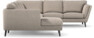 Madison Lux - Hörnsoffa med schäslong vänster - Beige