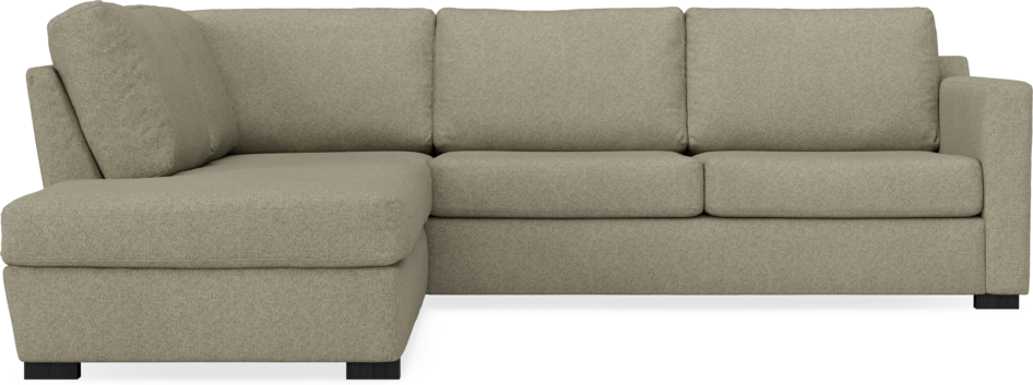 Friday - 2,5-sits soffa med divan vänster - Beige