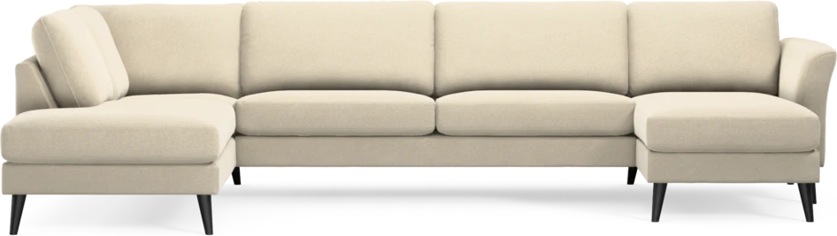 Bridge - 3-sits soffa med divan vänster och schäslong höger - Beige