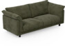 Cherrie - 2,5-sits soffa, fast klädsel - Grön