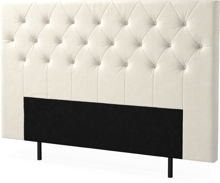 New York pikerad - Sänggavel, 90-210 cm - Beige