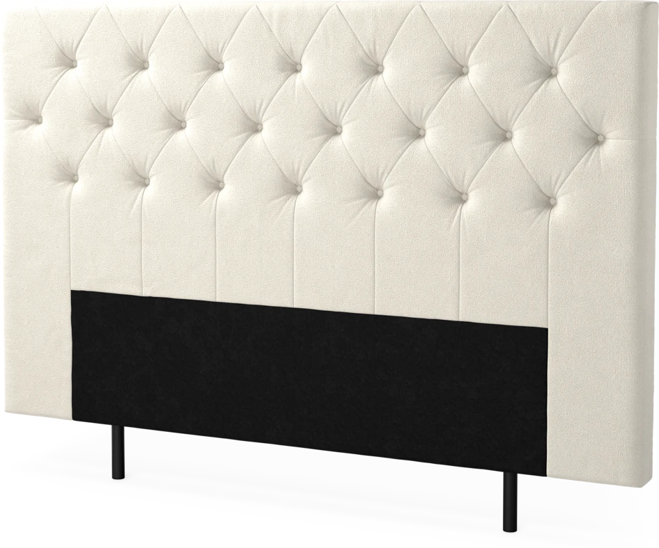 New York pikerad - Sänggavel, 90-210 cm - Beige