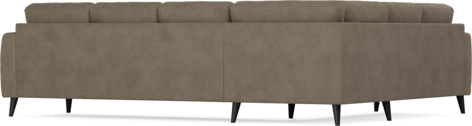 Eden - Hörnsoffa, 2+3-sits - Brun