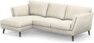 Madison Lux - 2-sits soffa med schäslong vänster - Vit