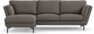 Madison Lux - 2-sits soffa med schäslong vänster - Brun