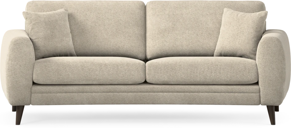 Eden - 2,5-sits soffa svängd - Beige