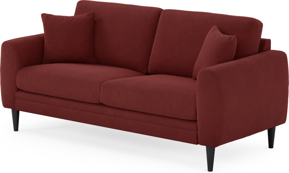Eden - 2,5-sits soffa - Röd