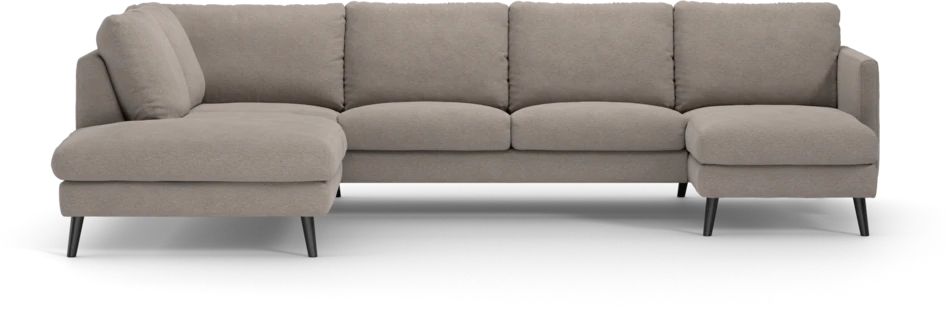 Madison - 2-sits soffa med divan vänster och schäslong höger - Beige