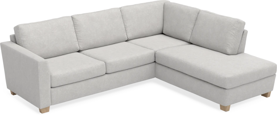 Friday - 2,5-sits soffa med divan höger - Grå
