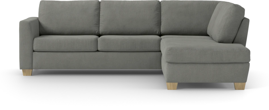Friday - 2,5-sits soffa med divan höger - Grå