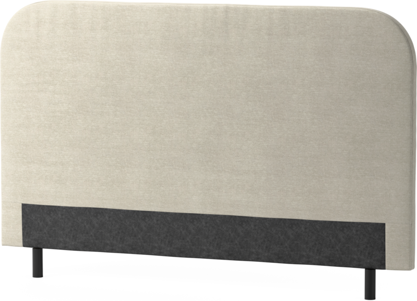 Delux Rundad - Sänggavel, 90-210 cm - Beige