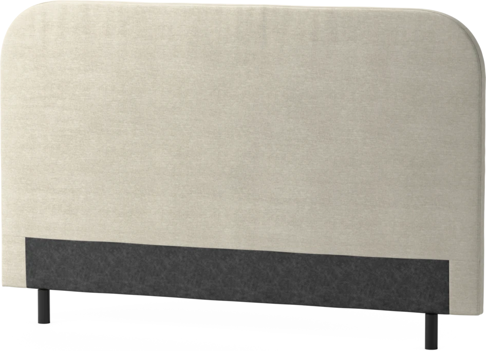 Delux Rundad - Sänggavel, 90-210 cm - Beige